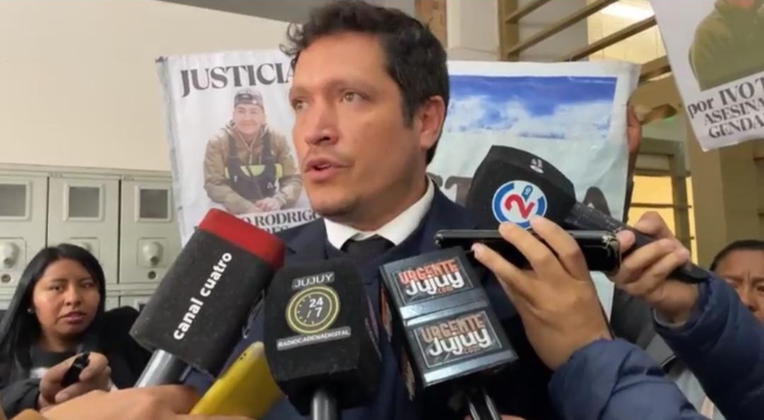 Carlos Espada: “Por la condena de homicidio simple con dolo eventual estamos hablando de una escala penal que va de los 8 a los 25 años de prisión para el gendarme que le quitó la vida a Ivo Torres”